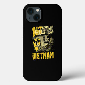 Etui iPhone 13 Uh1 Hélicoptère Huey 1ère Division de Cavalerie Vi