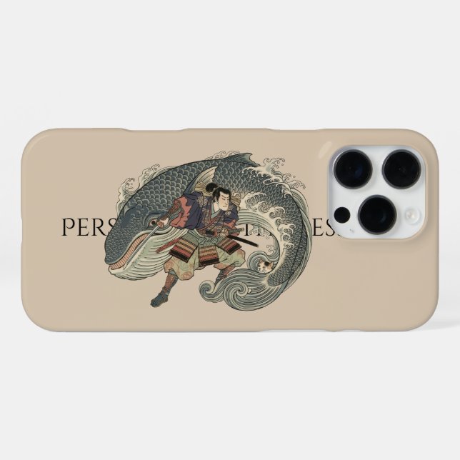 Coque iPhone Ukiyo-e Inspired mouse pad– Dramatic JAPAN  (Verso Horizontal)