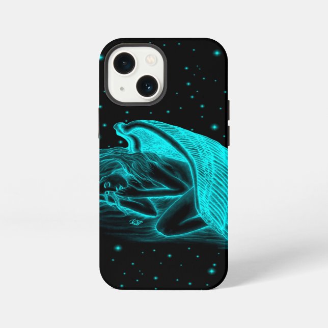 Coque iPhone Un ange endormi (Verso)