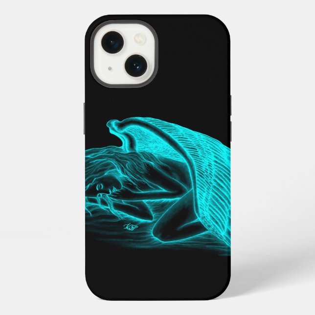Coque iPhone Un ange endormi (Verso)