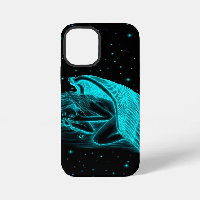 Coque iPhone Un ange endormi (Verso)