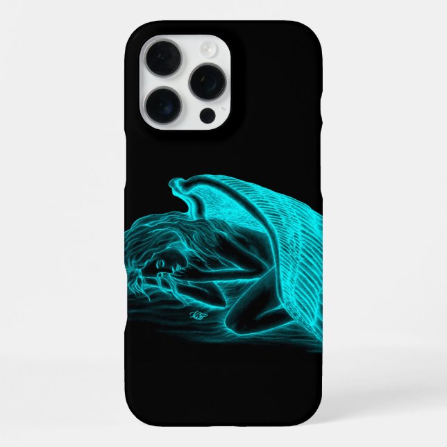Coque iPhone Un ange endormi (Verso)