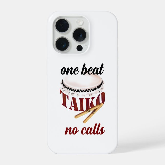 Coque iPhone Un battement pas d'appels Housse de téléphone (Verso)