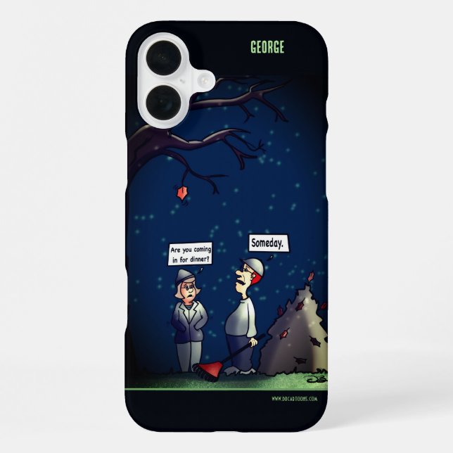 Coque iPhone Un Jour d'Automne (Verso)