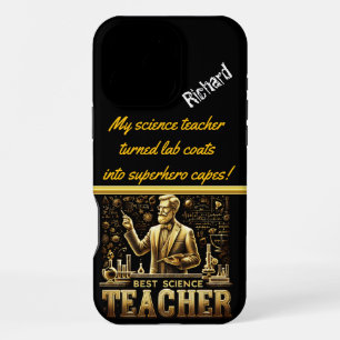 Coque iPhone 16 Pro Max Un professeur de sciences dynamiques inspire les é