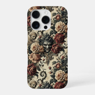 Coque iPhone 16 Pro Un sanctuaire sauvage - Décor victorien gothique