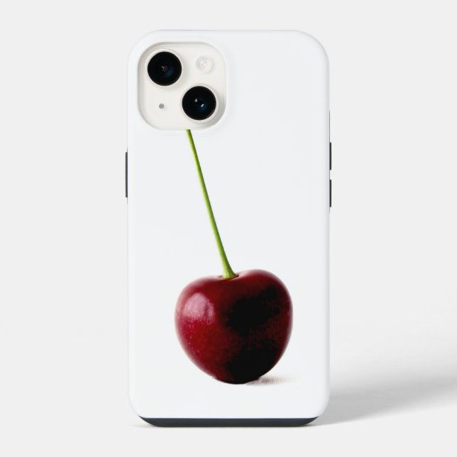 Coque iPhone Une cerise douce iphcnm (Verso)