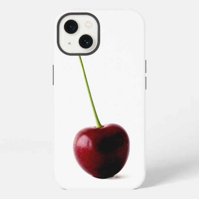 Coque iPhone Une cerise douce iphcnm (Verso)