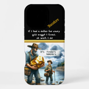 Coque iPhone 16 Pro Max Une chasse au trésor au bord de la rivière par un