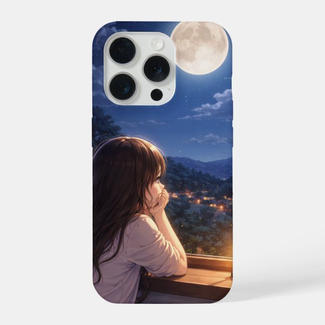 Coque iPhone Une Conversation Silencieuse avec le Ciel (Verso)