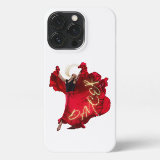 Etui iPhone 13 Pro Une femme dansant en robe rouge
