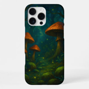 Coque iPhone 16 Pro Max Une forêt magique remplie de champignons géants