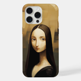 Coque iPhone 15 Pro Max Une Mona Lisa réinventée, un classique mais aussi