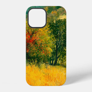 Coque iPhone 12 Une peinture à l'huile sur toile d'un paysage rura