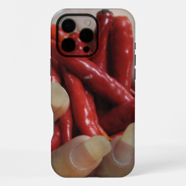 Coque iPhone Une poignée de chili (Verso)