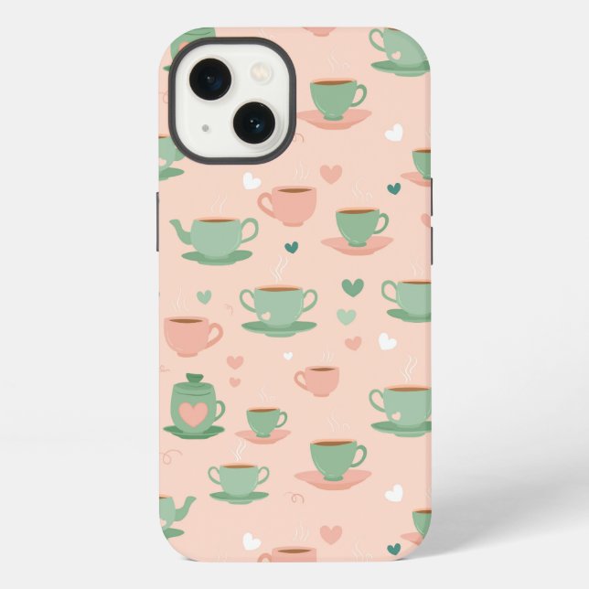 Coque iPhone Une tasse de confort (Verso)