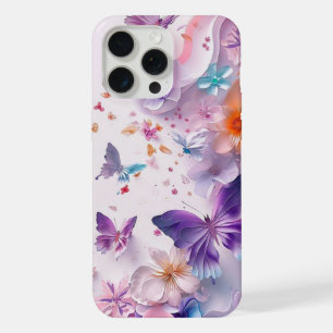 Coque iPhone 15 Pro Max Une touche de beauté avec ce pho inspiré du papill