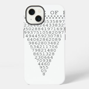 Etui iPhone 13 Une tranche typographique de Pi