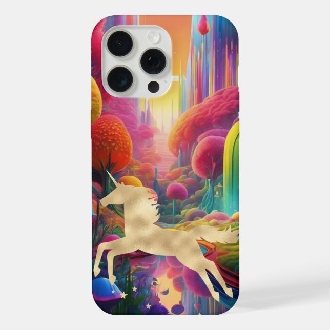 Coque iPhone Unicorne (Verso)