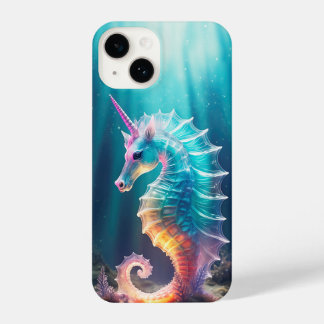 Coque Pour iPhone 14 Unicorne de mer magique