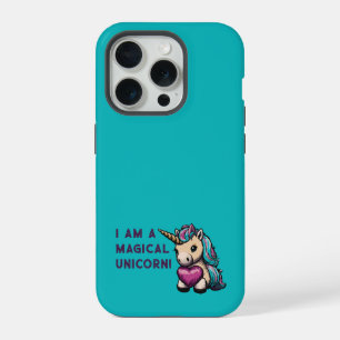 Coque iPhone 15 Pro Unicorne magique