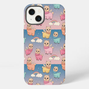Etui iPhone 13 Unicorne magique et Stars Design Motif