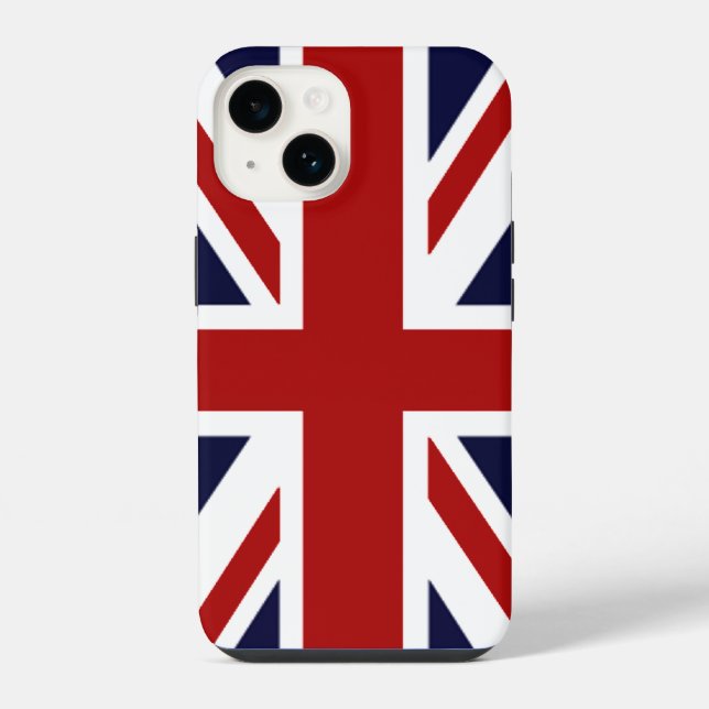 Coque iPhone Union Jack (Verso)