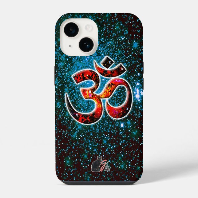 Coque iPhone Universal OM Hum (Verso)
