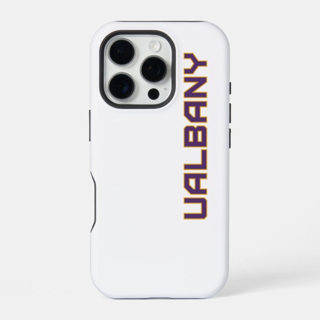 Coque iPhone Université de Albany Wordmark (Verso)