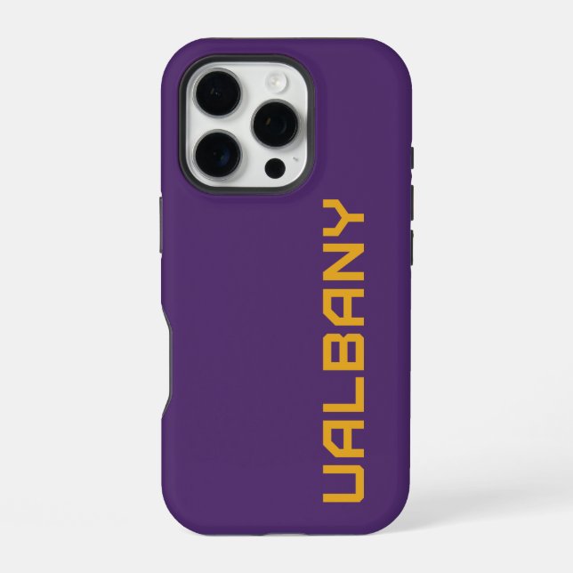 Coque iPhone Université de Albany Wordmark (Verso)