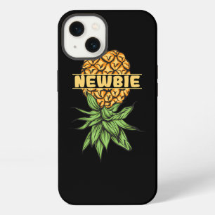Etui iPhone 13 Upside Down Ananas Swinger Newbie Débutant Hommes