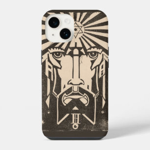 Coque Pour iPhone 14 Uranus Ciel Dieu Mythologie grecque Noir
