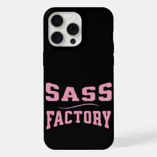 Coque iPhone 15 Pro Max Usine de Sass - Drôle