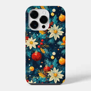 Coque Pour iPhone 14 Plus Vacances artistiques - Conception d'ornements flor