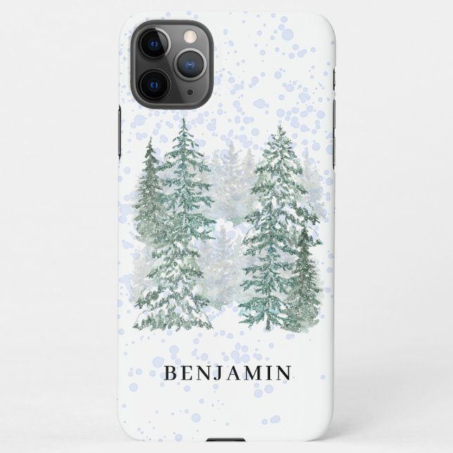 Coque iPhone Vacances d'hiver (Dos)