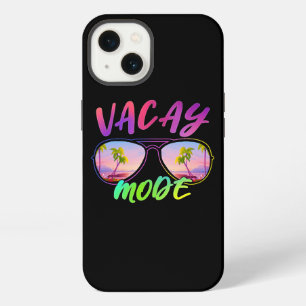 Etui iPhone 13 Vacay Mode Lunettes de soleil Funny Famille Plage