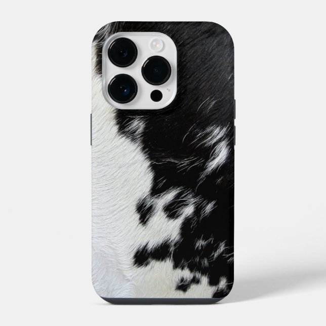 Coque iPhone Vache Cachée Cowgirl (Verso)