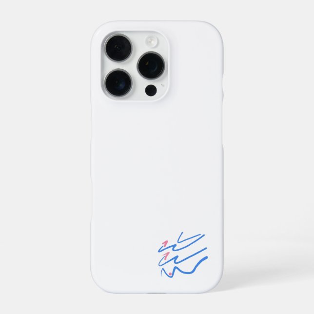 Coque iPhone vague 01 (Verso)