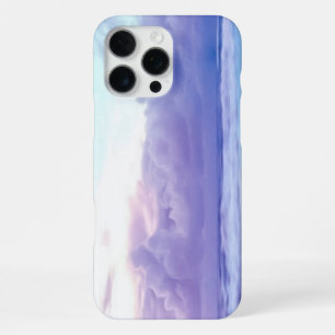 Coque iPhone 16 Pro Max Vague océanique moderne sous le ciel d'été