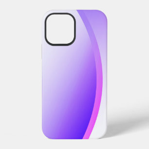Coque iPhone 12 Vagues créatives. Style de technologie futuriste B