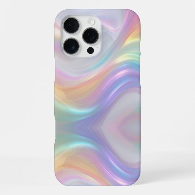 Coque iPhone Vagues de Lumière (Verso)