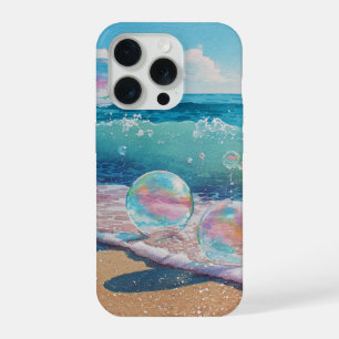 Coque iPhone 15 Pro Vagues de rêve sur la plage Couvrent l'iPhone 15 