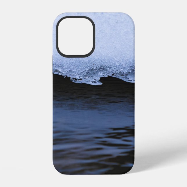 COQUE iPhone VAGUES D'EAU SUR LA RIVE (Verso)