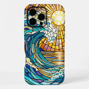 Coque iPhone 16 Pro Max Vagues radiantes - Libérer la beauté côtière