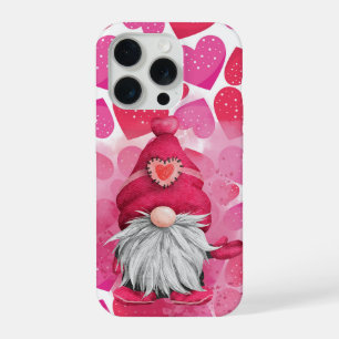 Coque iPhone 15 Pro Valentines Jour Gnome