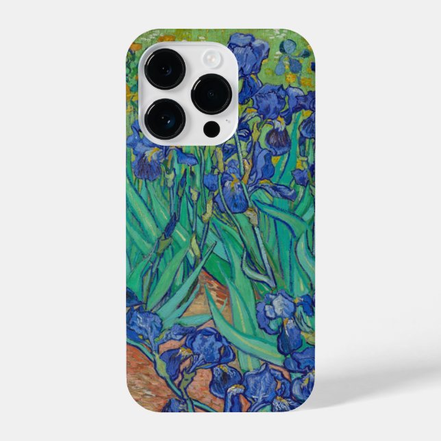 Coque iPhone Van Gogh Irises (Verso)