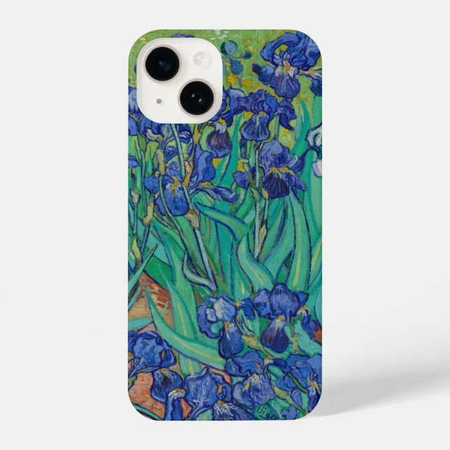 Coque iPhone Van Gogh Irises (Verso)