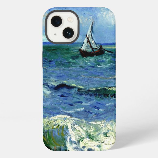 Coque iPhone Van Gogh - Marine (Verso)