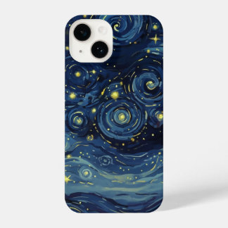 Coque Pour iPhone 14 Van Gogh Night Sky Inspired Artwork