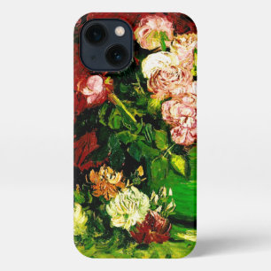 Etui iPhone 13 Van Gogh Peonies et Roses